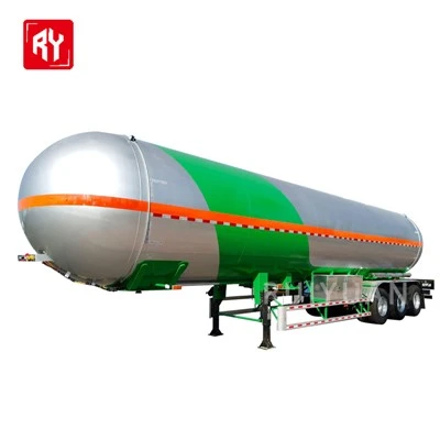 3 оси LPG ремарке за танкери